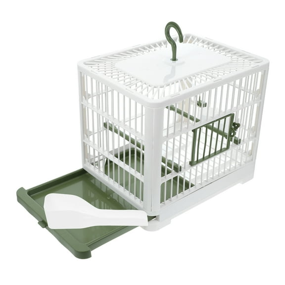 Supvox Ventilated Bird Carrier For Parrots Rectangular Durable For Short Trips 1Set