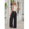 thumbnail image 6 of WIHOLL Pants for Women Wide Leg Pants Summer Straight Long Palazzo Loose Casual Trousers With Pockets, 6 of 11