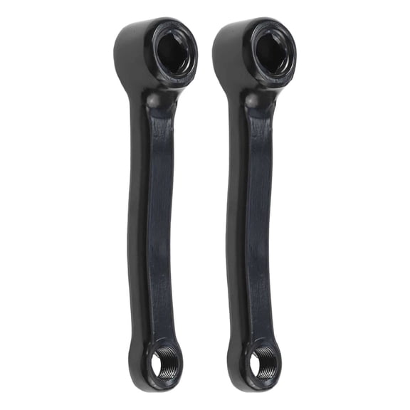 127Mm Exercise Bike Crank Iron Square Hole Left/Right Indoor Sports Bike Crank Suitable For Most Of Exercise Bikes