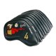 thumbnail image 4 of 9 fundas de piel sintética para palos de golf (tallas 4, 5, 6, 7, 8, 9, P, A y S) para hombre Negro, 4 of 9