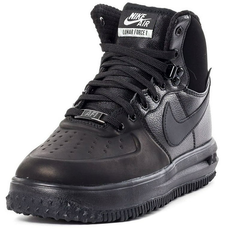 proza Eigenlijk Portier Nike Boys Air Lunar Force 1 GS Watershield Winter Sneakerboot Black -  Walmart.com