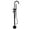 Matte Black, variant on ANGELES HOME 2-Handle Freestanding Bathtub Faucet Floor Mount Bathroom Tub Faucets with Handheld Shower in Brushed Nickel