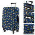 thumbnail image 5 of Cartoon Construction Vehicles Stars Luggage Cover Fashion Suitcase Cover Baggage Covers Fit 25-28 Inch Luggage (Go Travel), 5 of 5
