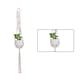 thumbnail image 1 of Yuarrent Cestas colgantes 100 hechas a mano, soporte para plantas, macramé, colgador de plantas, maceta para colgar en la pared interior, soporte para Jardín y Patio No.22 Yuarrent HA001777-22, 1 of 6