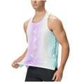 thumbnail image 3 of Sentmoon Men's Tops and Sleeveless Crew Neck Summer Mens Workout Shirts Solid Color Sports Loose Oversized Compression Tank Top Men Hawaii for Layering Under Shirts L, 3 of 10