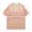 Pink1, variant on XMHJSMD Women Oversized Striped Color Block Short Sleeve Crew Neck T Shirts Casual Loose Pullover Tops Summer Tee Shirt(Brown,S)