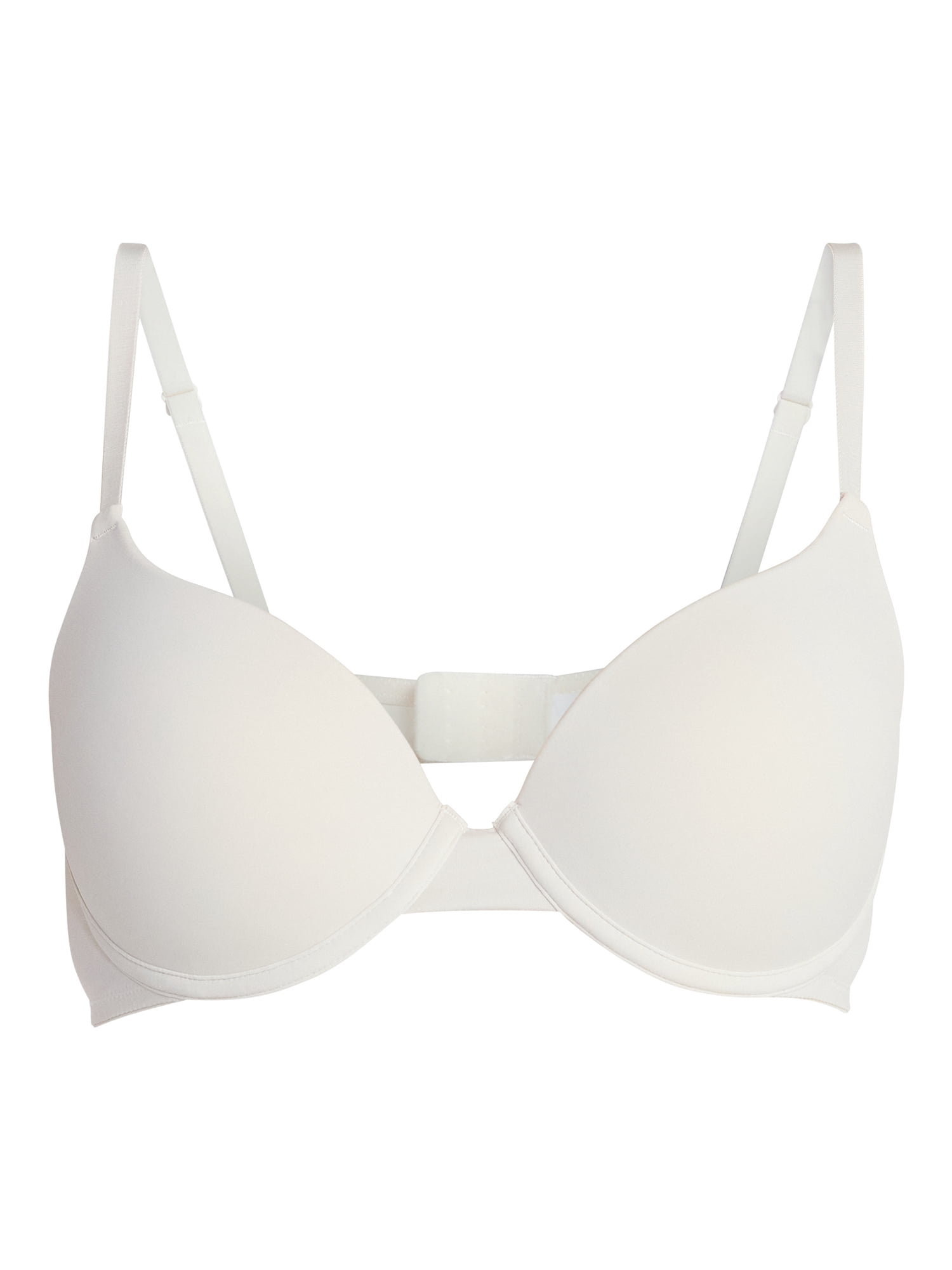 No Boundaries Women’s Smooth Micro Push Up Bra, Sizes 34AA-42DD