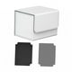thumbnail image 1 of Caja de baraja de cartas coleccionables Cola contenedor de dados duradero para 100 cartas Blanco, 1 of 8