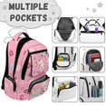 thumbnail image 6 of Yspwyqan Just a Girl Who Loves Axolotl Backpack for Girls, Large Capacity 17" School Backpack, Adjustable Straps Casual Daypack for High School Camping, Back to School Gifts for Teens, 6 of 7