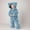 X-219Blue, variant on FAOWME Big Girls Boys Hooded Romper With Pocket Fuzzy Long Sleeve Solid Color Zipper Comfortable Soft Warm Bodysuits Jumpsuits For Daily Wear Blue 18-24 Months