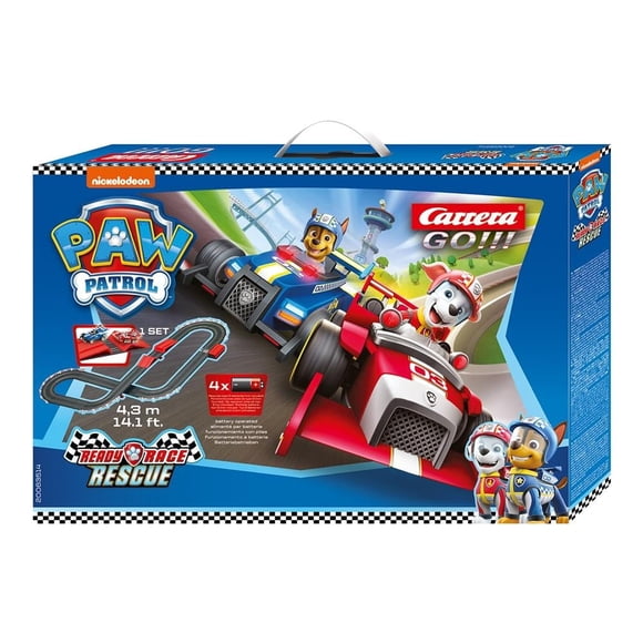 Pista de Carreras Paw Patrol Slot Track Rampa de Salto
