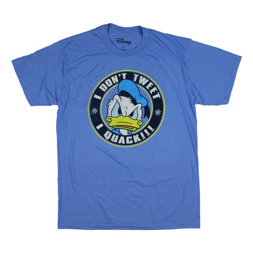Disney Disney Donald Duck Shirt Men's I Don't Tweet, I Quack TShirt