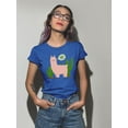 thumbnail image 2 of Greeting Llama T-Shirt Women -SPIdeals Designs, Female 4X-Large, 2 of 4