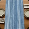 thumbnail image 5 of Table Runners 72 Inches Long Dress Scarves, Blue Farmhouse Kitchen/Dining Table Runner, Coffee Tablerunners, Vintage Modern Abstract Art Ombre 14x72 Inch, 5 of 9