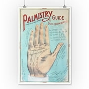 Salem, Massachusetts - A Picture of Good Health - Vintage Palmistry Chart Lithograph (9x12 Art Print, Wall Decor Travel Poster)
