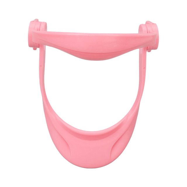 Dispositivo de tracción cervical, soporte para aliviar las molestias, corrección de la postura del cuello, soporte para subluxación cervical, collarines rosa