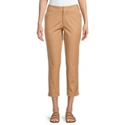Time and Tru Women's Cropped Pull-On Pants