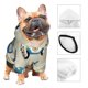 thumbnail image 3 of Fotbe Animals Driving Police Car Sudadera con Estampado para Perros Pequeños – Suéter con Capucha para Mascotas, Tela Suave de Forro Polar con Bolsillo-X-Small, 3 of 7