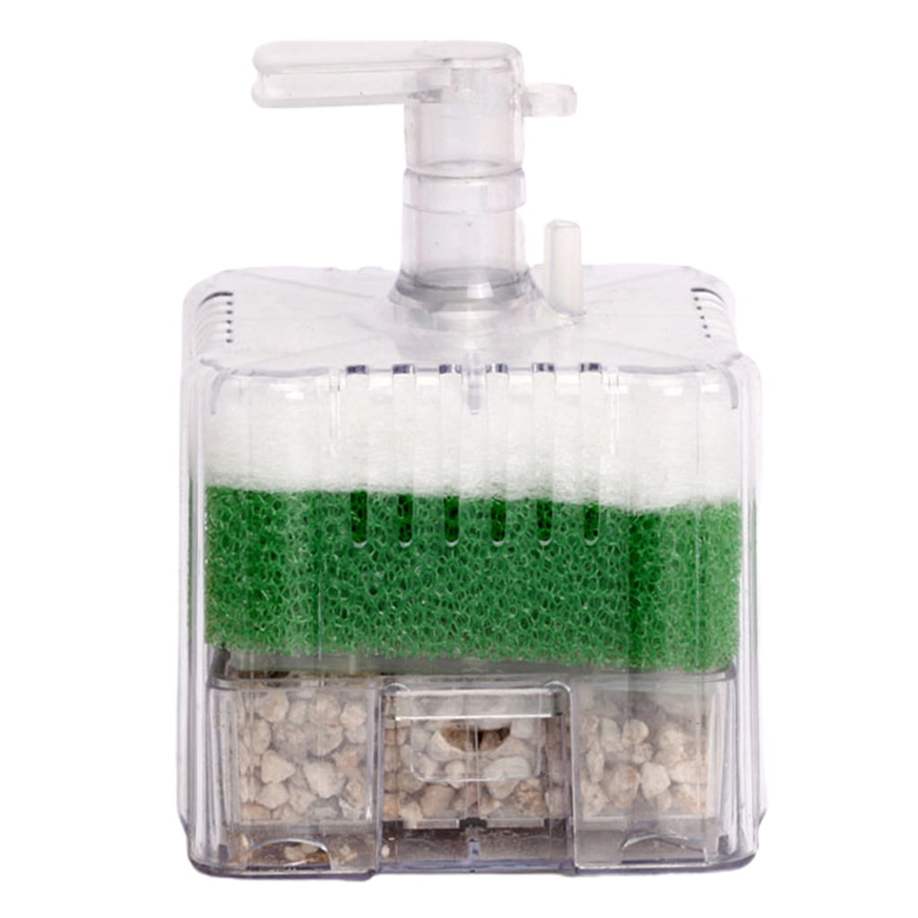 HOMEIU Aquarium Sponge Filter, Small Fish for Tank Filter Internal Air