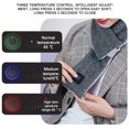 thumbnail image 4 of Bufanda de calefacción recargable por USB Calentador de cuello de invierno Bufanda de hombro de compresa caliente para mantener el frío y el calor Wmkox8yii jkg1648, 4 of 9