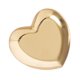 thumbnail image 4 of Plato de joyería en forma de corazón Bandeja de almacenamiento de acero inoxidable Bandejas organizadoras de joyas Regalo de San Valentín para mujeres damas (dorado), 4 of 5
