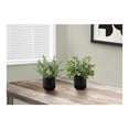 thumbnail image 5 of Monarch - Plante Artificielle pour Maison, Bureau - 2 Pcs - Eucalyptus/herbe - Vert, 5 of 5