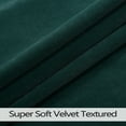 thumbnail image 6 of 2 Pcs Velvet Curtains Panels, Soft Luxury Rod Pocket Shade Curtain Drapes Home Decor, 6 of 9