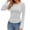 C-White509, variant on DHFJKG Flare Long Sleeve Shirts Women Solid Color Fitted T Shirt Boat Neck Sexy Slim Fit Basic Tee Spring Fall Trendy Tops