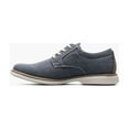 thumbnail image 4 of Men's Nunn Bush Otto Canvas Plain Toe Oxford Shoes Dressy Blue Denim 85015-462, 4 of 9