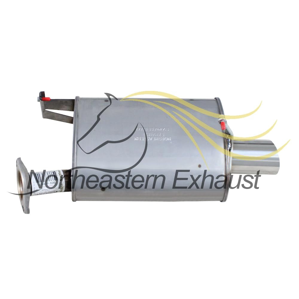 Northeastern Exhaust Stainless Steel Resonator & Muffler Fits 2006–2009 Mitsubishi Eclipse 2.4L Coupe – Direct Fit