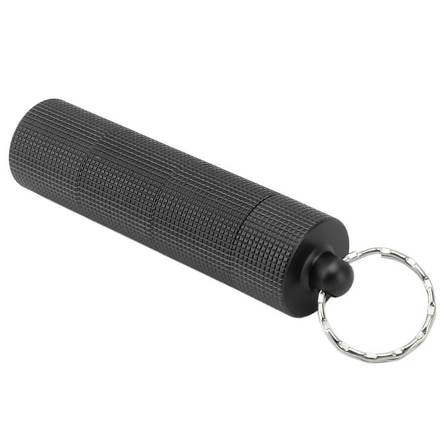 Estuche Para Llavero Con Soporte Para Medicamentos Esmerilado Segmentado, A Prueba De Humedad, Almacenamiento Organizado Perfecto, Diseño De Estante Con Compartimentos