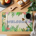 thumbnail image 2 of Placemat Set of 4 Plants Spring Summer Placemats for Dining Table Floral Colorful Washable Table Mats for Kitchen and Party Decor Indoor & Outdoor Use, 2 of 8