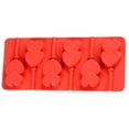 thumbnail image 2 of Moldes para piruletas de silicona de caramelo duro de chocolate de 6 capacidades para fiestas navideñas de Halloween (color aleatorio), 2 of 3