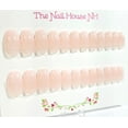 thumbnail image 2 of Barely There Pink Ombre Glossy Ballerina Press-On Nails by The Nail House NH - 24 Pieces - Artificial Nail Kit, 2 of 3