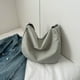 thumbnail image 5 of Bolso Hobo para mujer bolso cruzado Harajuku de moda con colgante esponjoso verde, 5 of 9