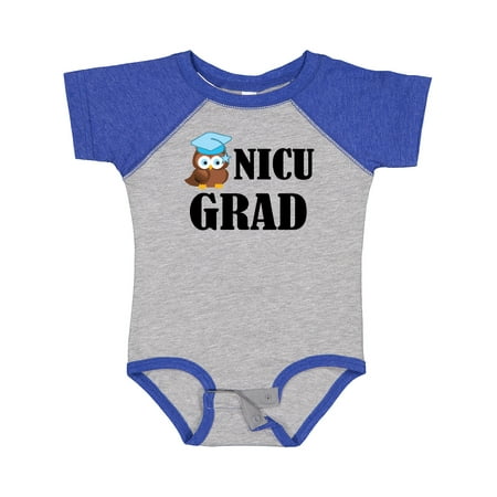 

Inktastic NICU Grad Baby Boy Owl Gift Baby Boy Bodysuit