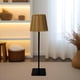 thumbnail image 5 of Lámpara De Mesa LED, Luz De Noche Tejida A Mano Luz De Noche De Cabecera Con 3 Temperaturas De Color Control Táctil Recargable Para Sala De Estar, Dormitorio, Bar, Campamento,, 5 of 7