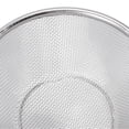 thumbnail image 3 of 304 Stainless Steel Colander with Mixing Bowl Portable Kitchen Microporous Strainer for Washing Rice Pasta Small Grains Beige, 3 of 4