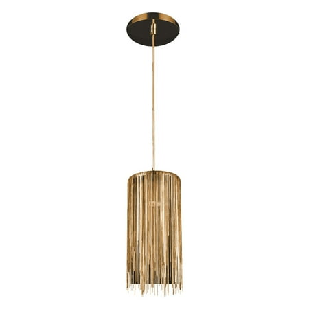 

Avenue Lighting HF1205-G Fountain Ave 1 Light 6 inch Gold Pendant Ceiling Light