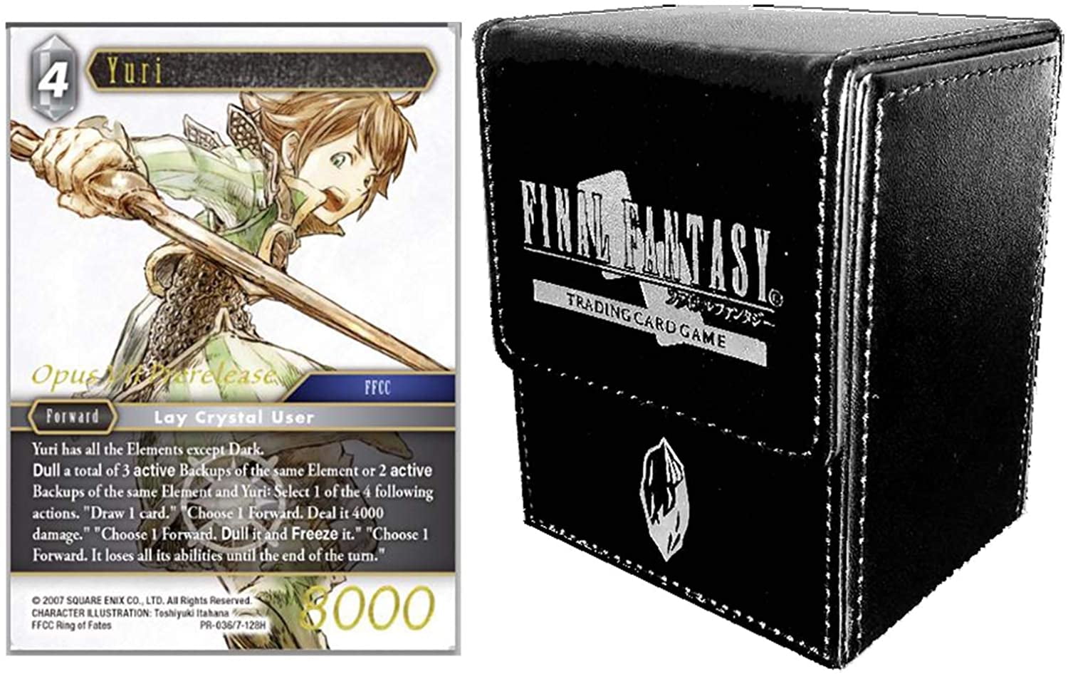 Final Fantasy Trading Card Game FFTCG Opus IV Pre-release Kit SEALED FREE SHIP!! 