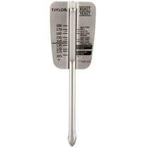 Taylor Precision Products Classic Roast Yeast Thermometer - Analog Instant Read - Silver