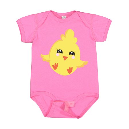 

Inktastic Cute Chicken Baby Chicken Little Chicken Chick Gift Baby Boy or Baby Girl Bodysuit