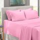 thumbnail image 5 of Juego de sábanas Queen con bolsillo extra profundo: se adapta a colchones de 18 a 24 pulgadas para dormitorio, hogar, apartamento, dormitorio, hotel, oficina, interior, juego de 6 piezas, rosa, 5 of 5