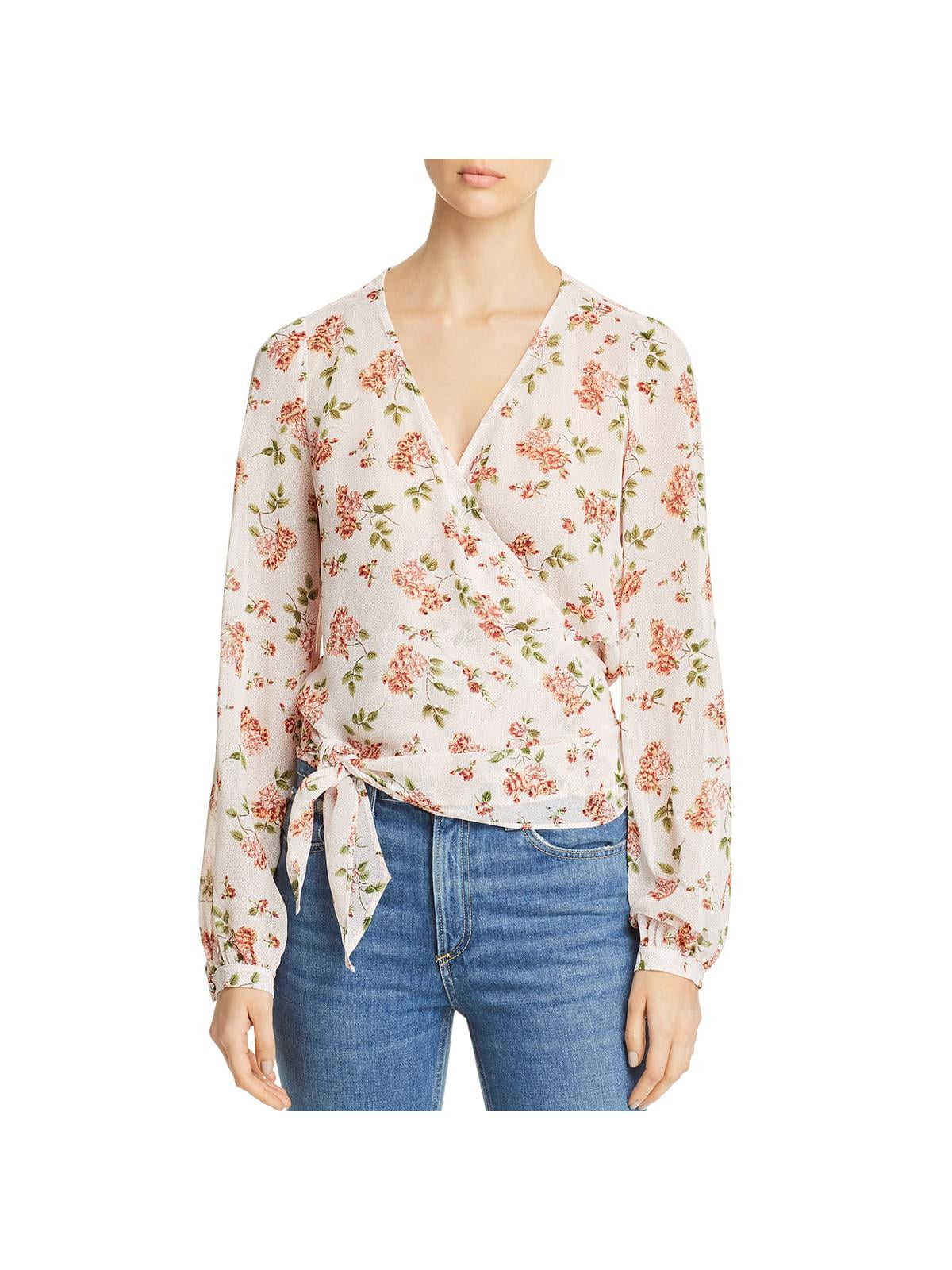 surplice wrap top