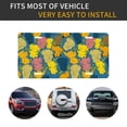 thumbnail image 5 of Kdxio Retro Boho Elephants License Plate Car Front License Plate Car Decoration Car Accessories Front Tag Plate Standard Size, 5 of 8