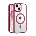 thumbnail image 1 of [PST] iPhone 13 / 14 / 15 Case, Transparent Hard PC Hybrid Back Cover with Magnetic MagSafe Compatible, 1 of 4