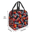 thumbnail image 3 of Easygdp Fire Rescue With Red Helmet And Truck for Lunch Bag for Work Large Lnsulated Lunch Bag,Leakproof Lunch Box, 3 of 8