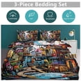 thumbnail image 6 of Anime Castle Bedding Sets Twin Duvet Cover 3 Piece Cute Bed Set for Boys Girls Kid, 6 of 6