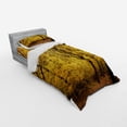 thumbnail image 3 of Ambesonne Forest Bedding Set 4 Pcs, Autumn in Nature Theme, Queen, Yellow Brown, 3 of 3