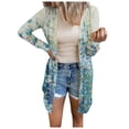 thumbnail image 2 of Puntoco - Abrigo estampado a la moda para mujer, cárdigan de manga larga, blusa informal holgada, tops, liquidación Puntoco Puntoco-567, 2 of 7